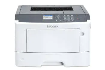 Laserová tiskárna Lexmark MS510dn, černobílá, duplex, síť – po leasingu, 30–50 tisíc vytištěných stran