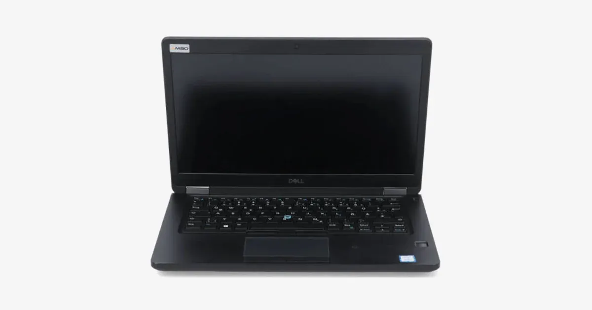Dell Latitude 5490 recenze. Zabezpečení a vysoký výkon