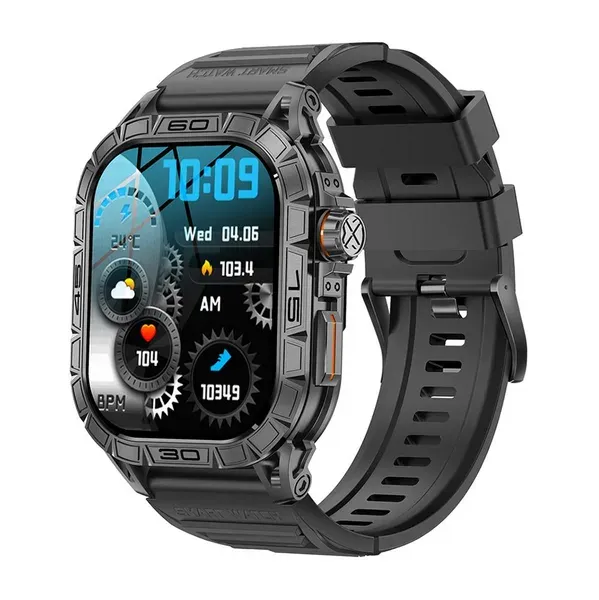 Smartwatch GlacierX Lhotse Black
