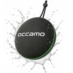 Přenosný Bluetooth reproduktor Occamo Thunder 10W vodotěsný IPX7 černo-zelený
