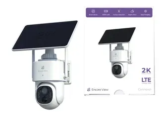 Venkovní LTE kamera Encore View Connexel 3 Mpx (2304×1296), IP65, solární panel 3 W, baterie 10 000 mAh, EV-CX4G